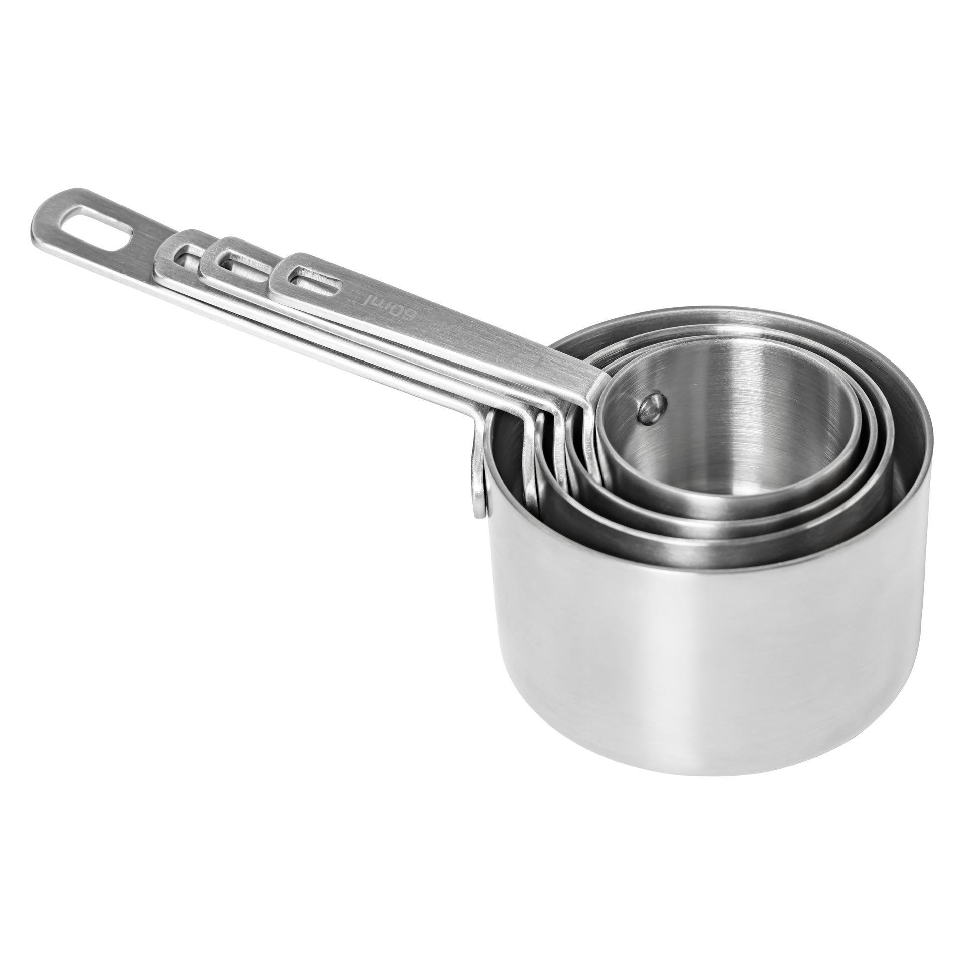 Fat Daddio's Stainless Steel Measuring Cups & Spoons - 4