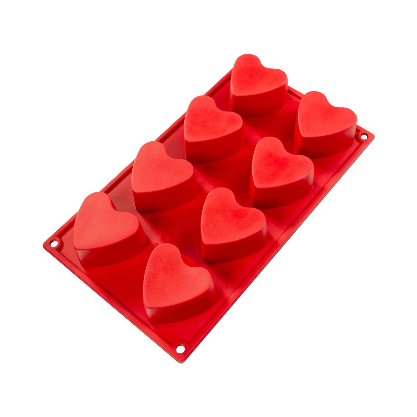 Red Heart Silicone Mold Bakeware