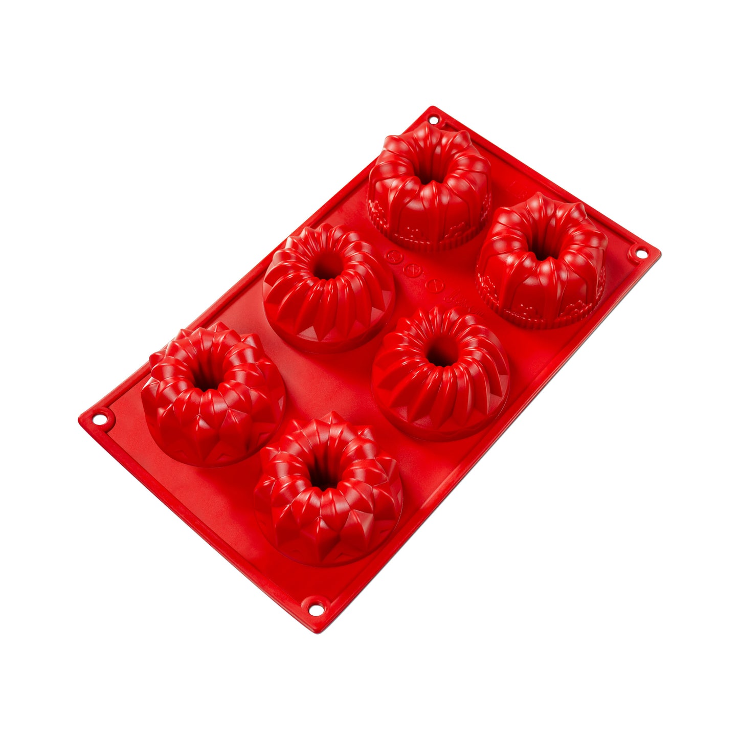 Red Regal Variety Silicone Mold Bakeware