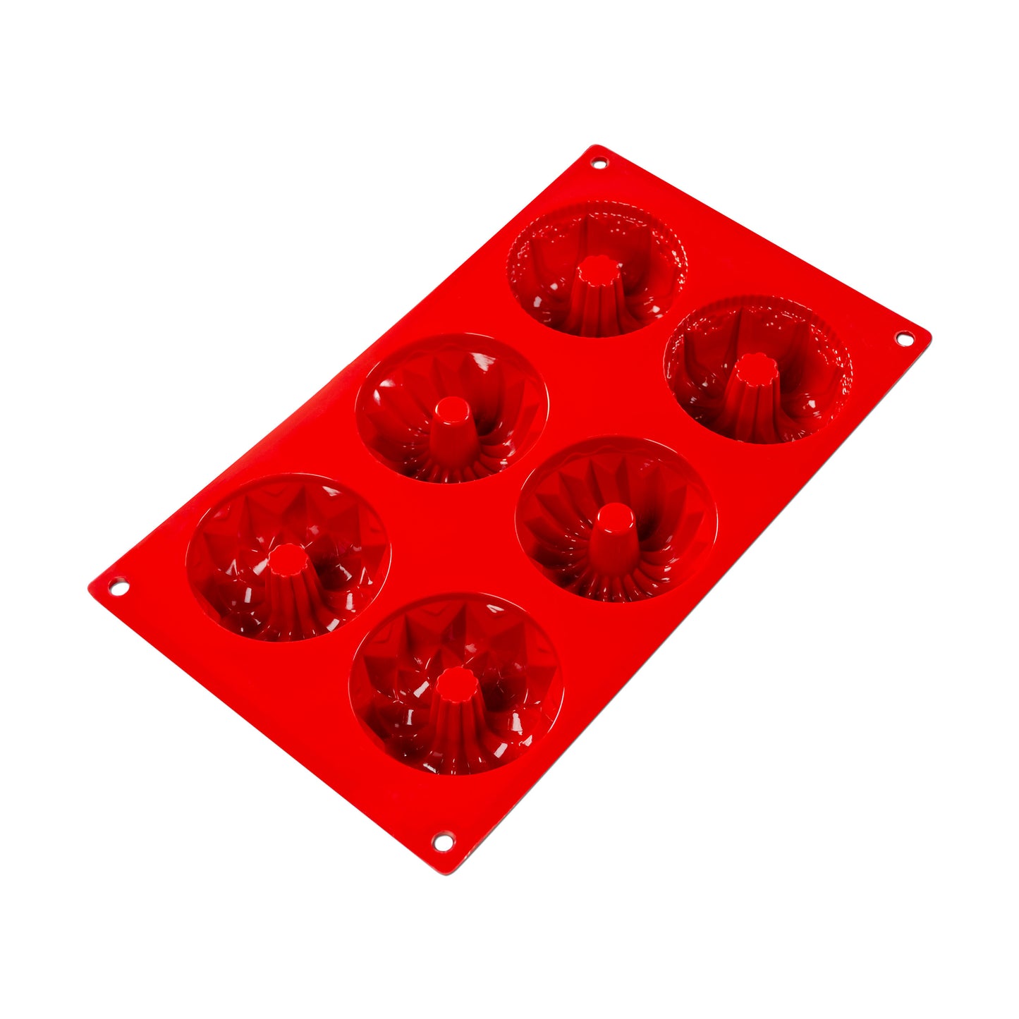 Red Regal Variety Silicone Mold Bakeware