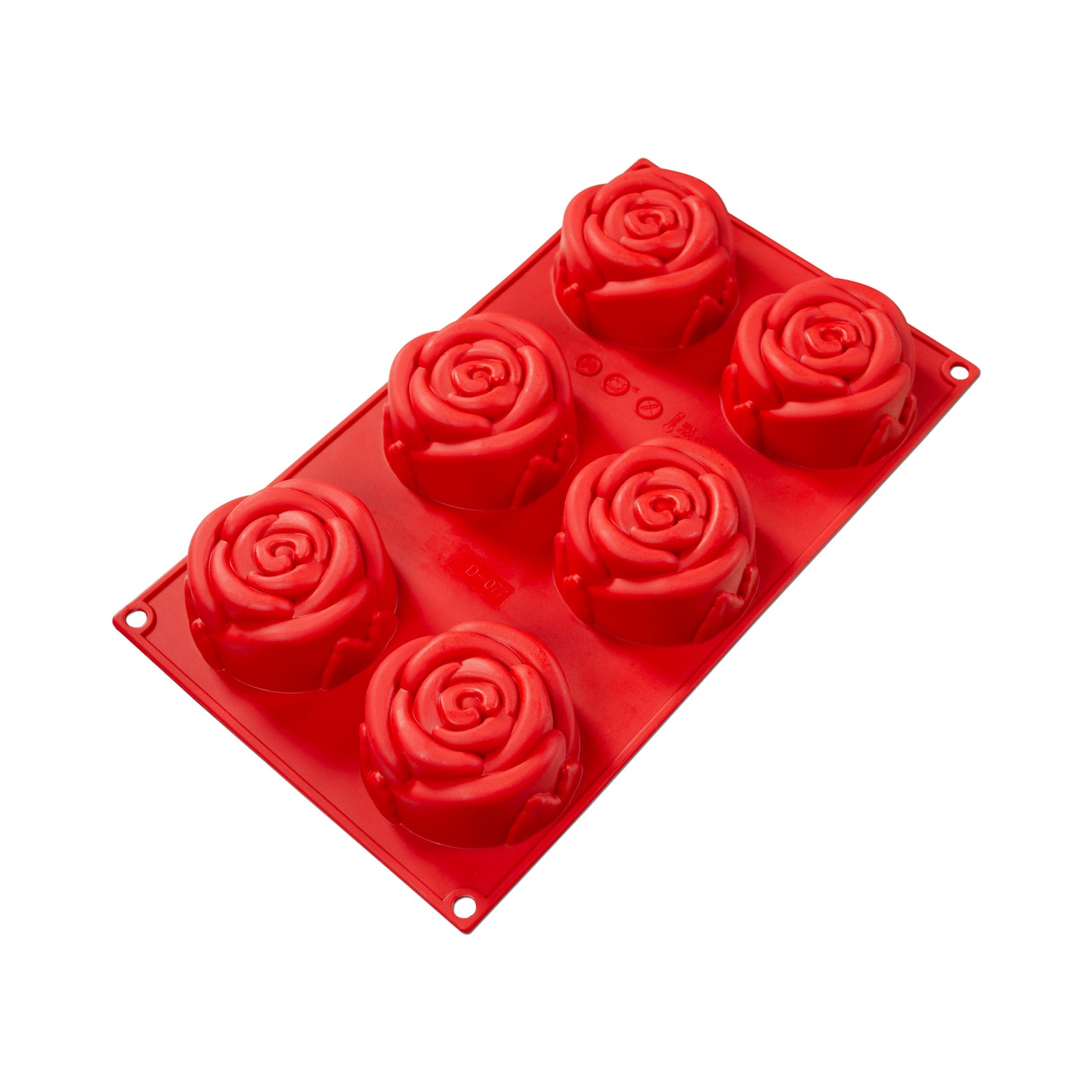 Red Rose Silicone Mold Bakeware